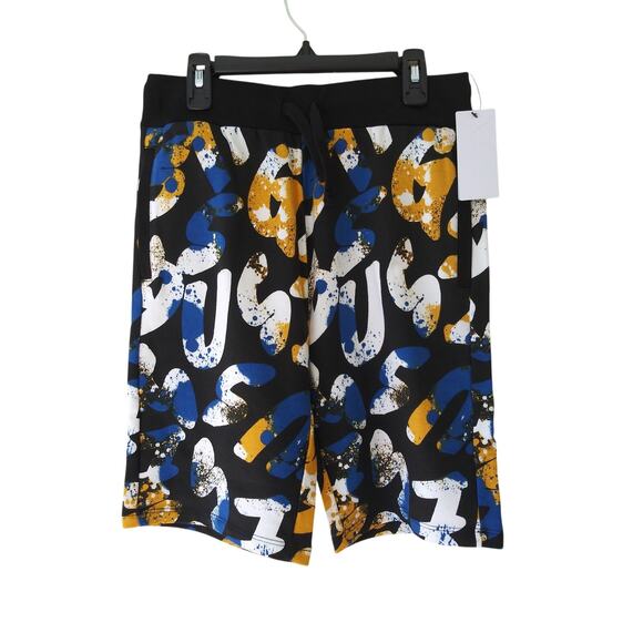 NWT Guess Boy's Shorts Rebel Graffiti Multi 14 - Picture 2 of 11